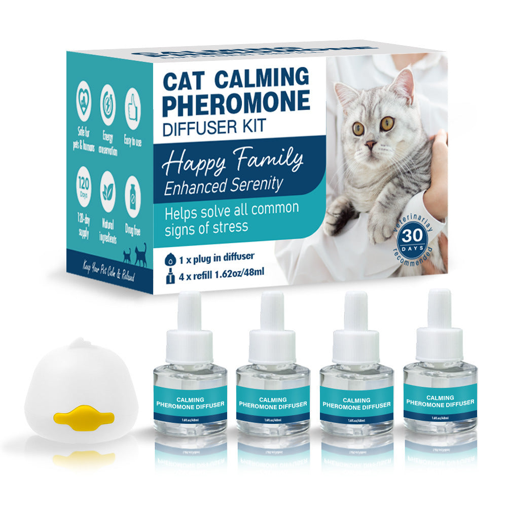 UK square plug 2 refills 1 cat diffuser