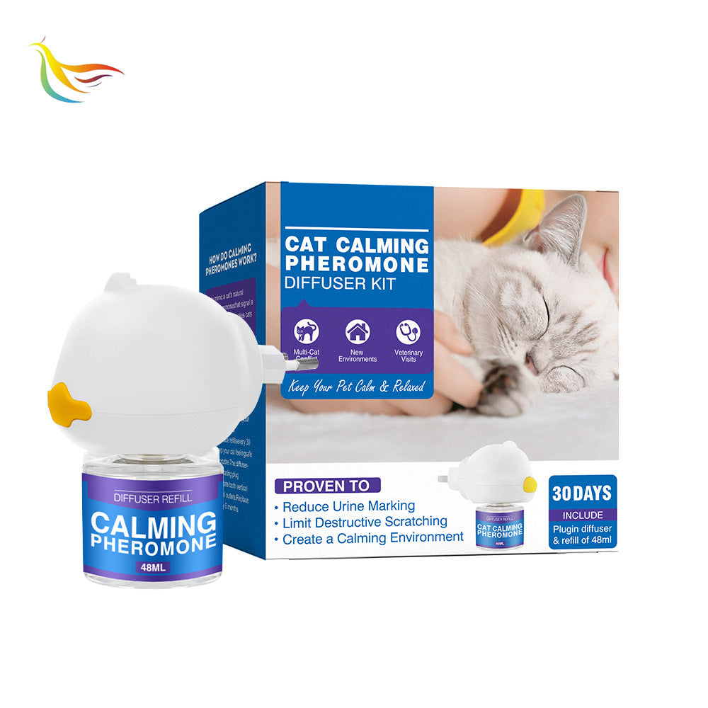 UK square plug 2 refills 1 cat diffuser