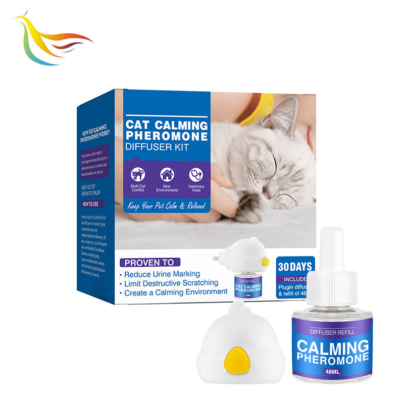 UK square plug 2 refills 1 cat diffuser